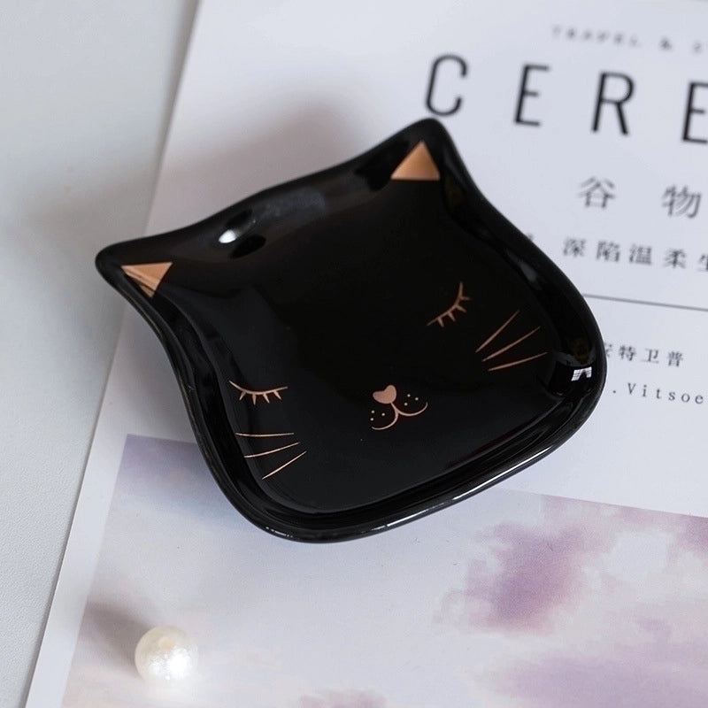 Adorable Animal Design White Porcelain Plate Single Piece|Home Decor Tableware Dishes Plates