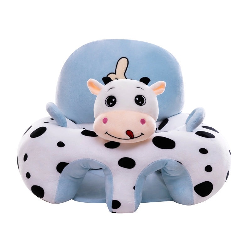 Cartoon Plush Baby Learning Sofa Chair Soft Children's Lazy Seat Comfortable Baby Gift|Baby & Kids Furniture