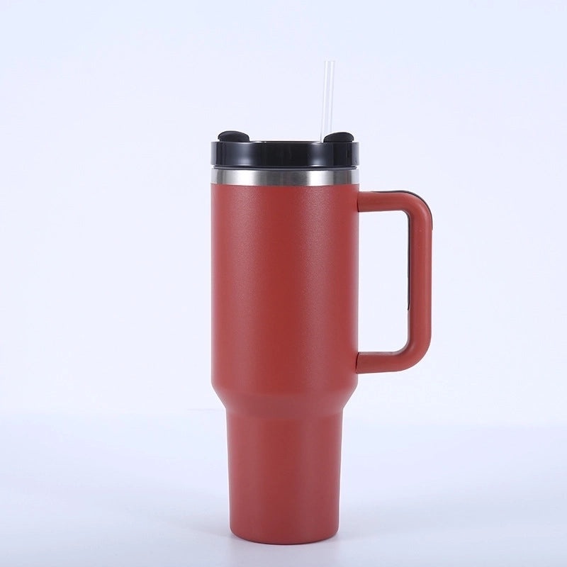 Insulated Stainless Steel Thermos Mug in Solid Colors for Everyday Use|Drinkware & Thermoses