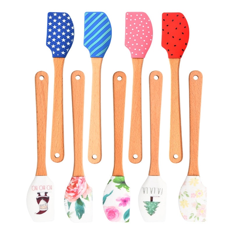 Small Silicone Spatula for Baking Christmas Cream Butter Spreader | Kitchen & Baking Tools