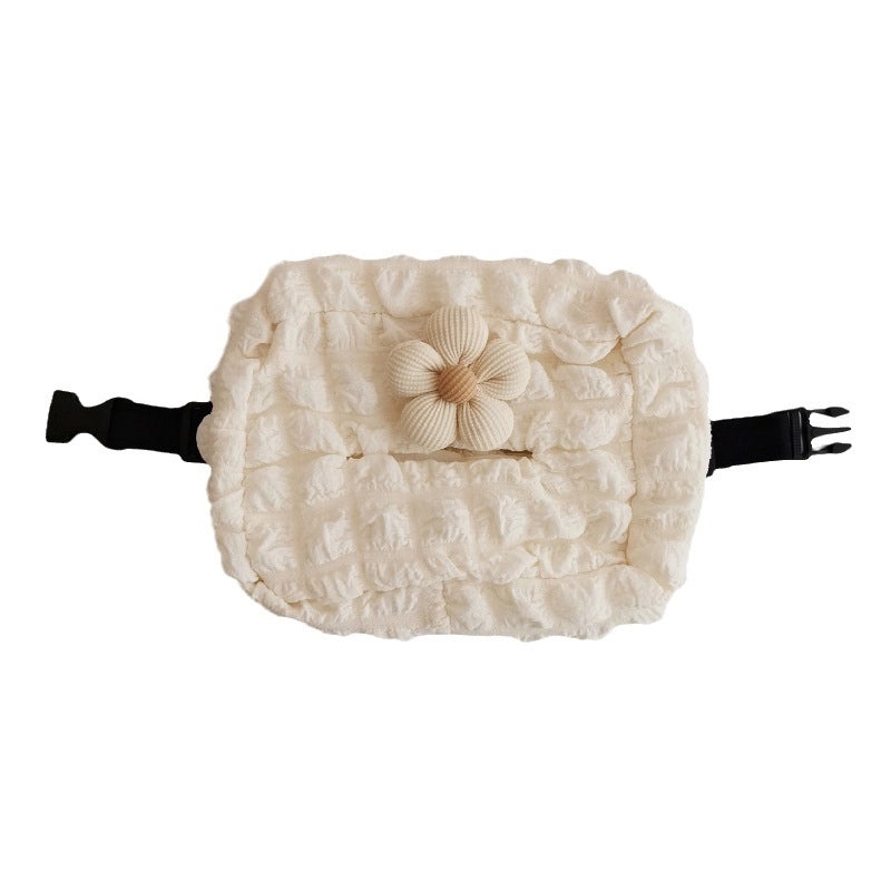 Multicolor Bubble Fiber Fabric Tissue Holder for Casual Vacation Use|Home & Living Accessories