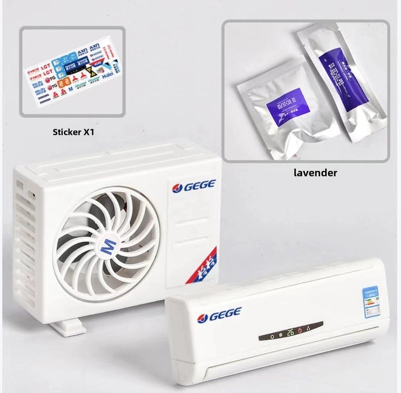 Car Mini Air Conditioner Model Car Vent Air Freshener Aromatherapy Perfume Long-Lasting Car Interior Decoration|Car Accessories