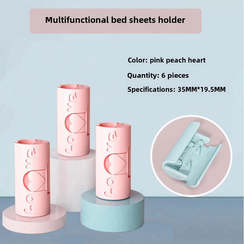 Non-slip Bed Sheet Holder Clips Windproof Quilt Cover Fastening Buckles for Secure Bedding|Home & Bedding Accessories