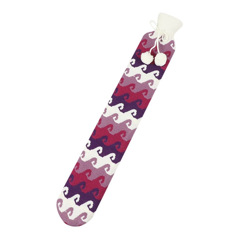 Cartoon Plush Hot Water Bag UK Christmas Hand Warmer Soft Long Water Filling Hot Water Bottle|Home & Living