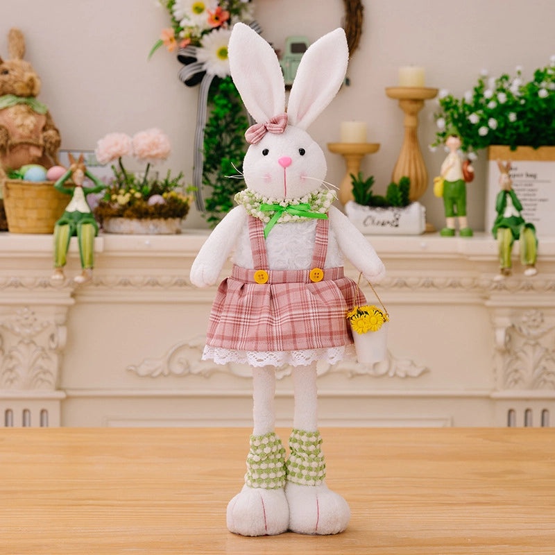 Easter Adorable Rabbit Cloth Ornament for Daily and Festival Table Decoration|Home Decor Ornaments