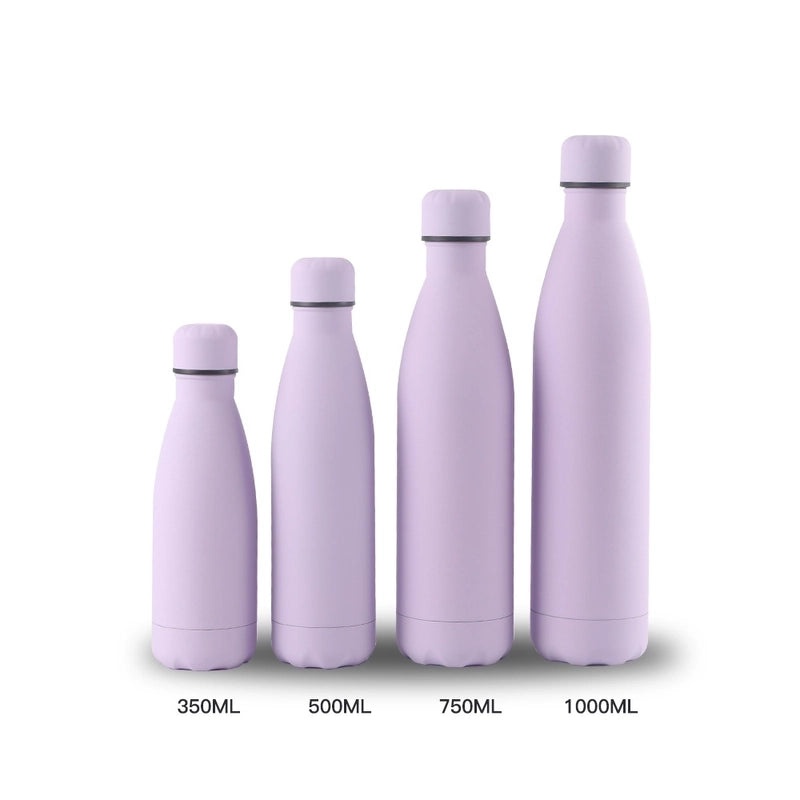 Stylish Solid Color Stainless Steel Vacuum Flask 1pc|Home & Kitchen Accessories