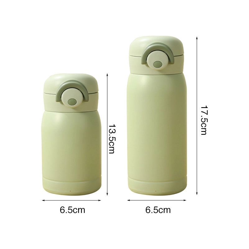 304 Stainless Steel Mini Vacuum Bottle Portable Kids Water Cup Simple Design|儿童水杯