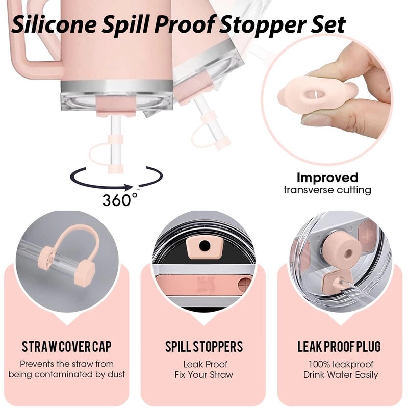 Adorable Animal Flower Silicone Cup Sleeve Set | Drinkware Accessories