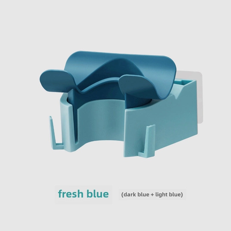 Hands-Free Plastic Hair Dryer Holder Rack | Bathroom Accessories