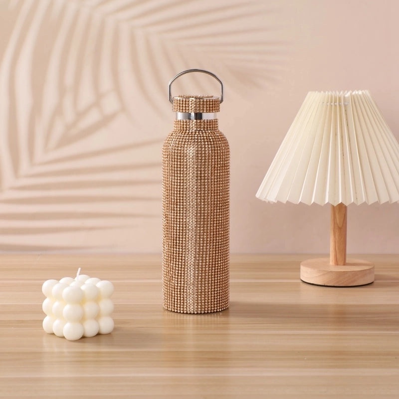 Stainless Steel Water Bottle Single Piece Casual Solid Color | Drinkware & Hydration