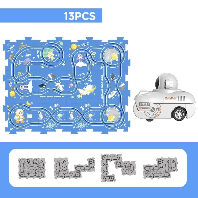 Christmas Tree and Snowman Puzzle Toys | Holiday Decorations