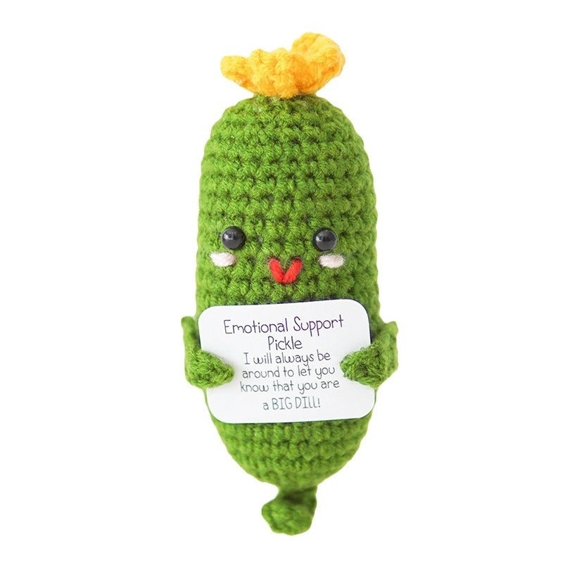 Knitted Fire Extinguisher Doll Cute Funny Plush Positive Energy Ornament|Home Decor Accessories