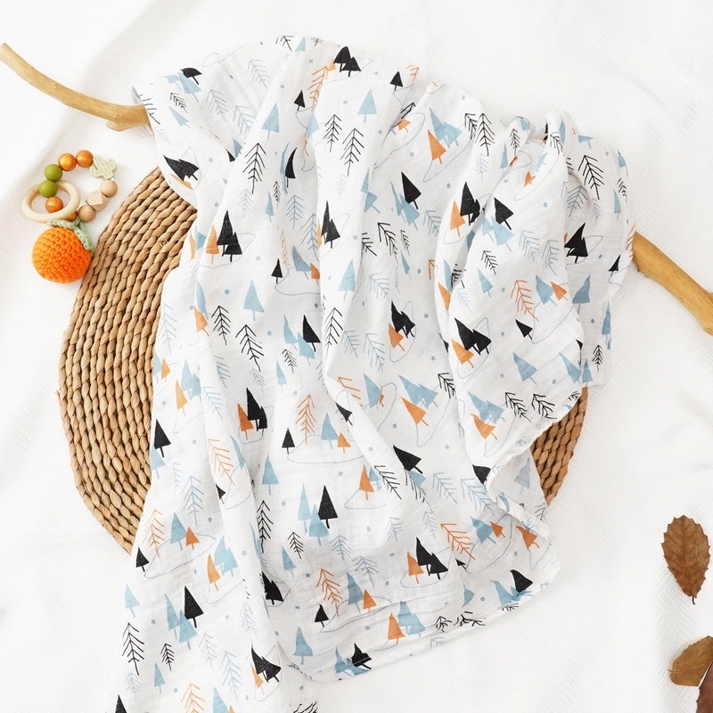 Adorable Animal Print Striped Solid Cotton Baby Bedding Set|Baby Bedding & Accessories