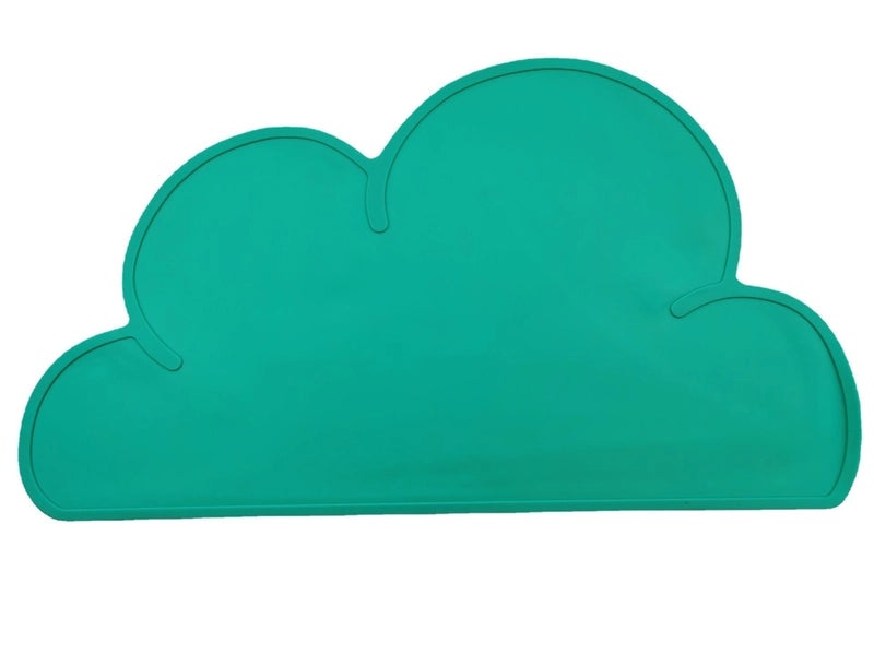 Cloud-shaped Silicone Baby Placemat Non-slip Heat-resistant Table Mat for Kids|Children's Tableware