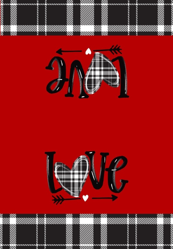 Adult Microfiber Kitchen Utensil Cleaning Cloth Heart Letter Design