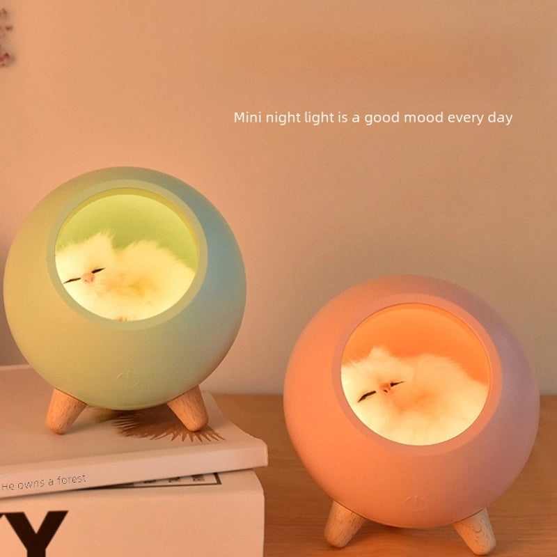 Adorable Pet House Night Light with USB Rechargeable Headlamp Bluetooth Speaker for Kids' Bedroom | Kids Night Lights & Bedroom Decor