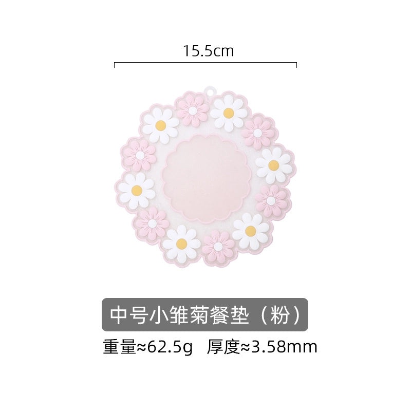 Rustic Floral PVC Placemat for Dining Table|Home & Kitchen Tableware