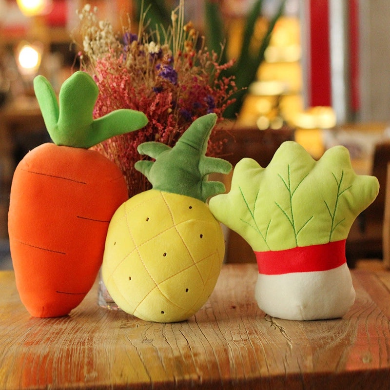 Cute Stuffed Fruits Plush Toys Apple Strawberry Watermelon Soft Down Cotton Animals | Plush Toys & Stuffed Animals
