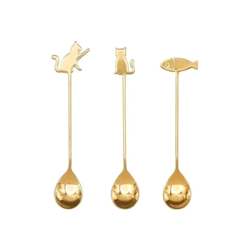 Chinoiserie Style Cartoon Stainless Steel Tableware Single Piece|Kitchen & Dining