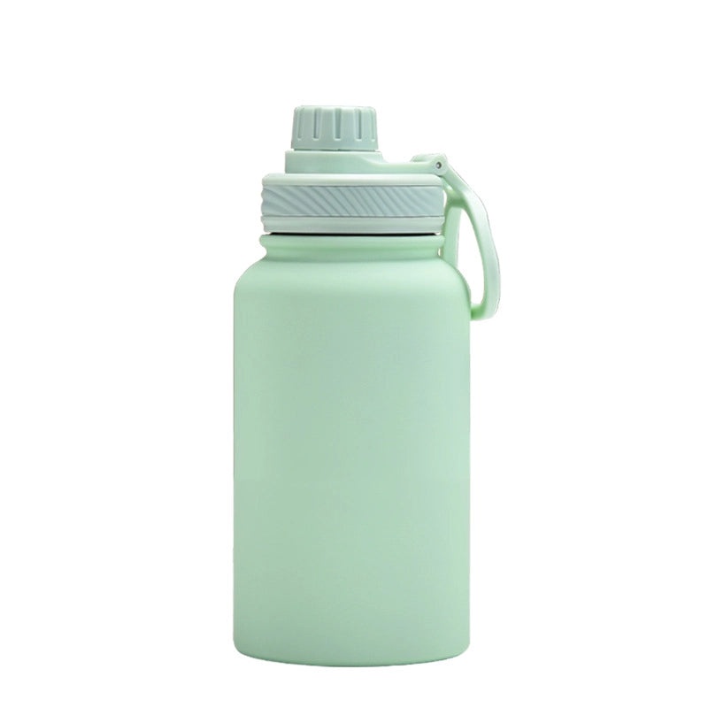 Stainless Steel Water Bottle Single Piece Casual Solid Color | Drinkware & Hydration