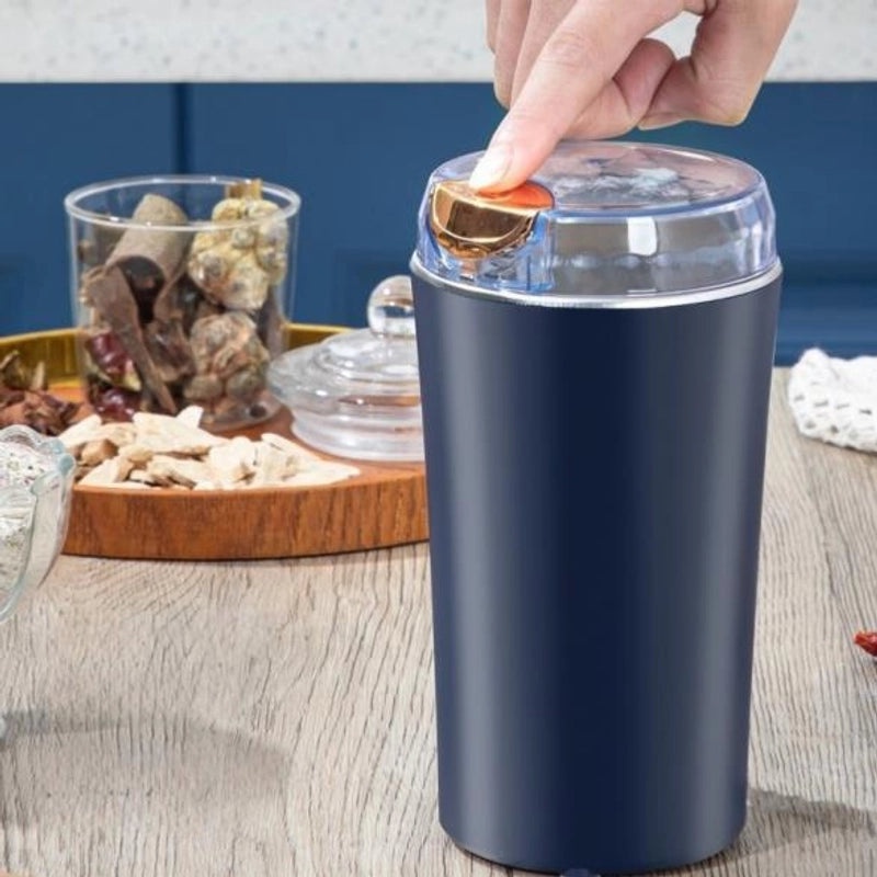 Sleek Solid Color Stainless Steel Herb Grinder | Kitchen Accessories