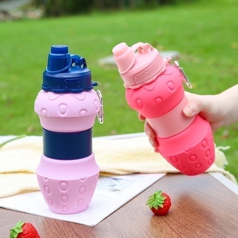 Adorable Fruit Design Plastic Water Bottle 1 Piece | Drinkware & Accessories