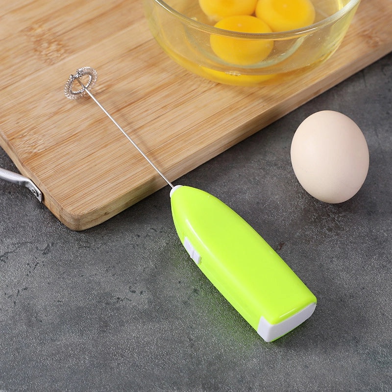 Minimalist Solid Color Stainless Steel Egg Beater Hand Mixer|Kitchen Utensils