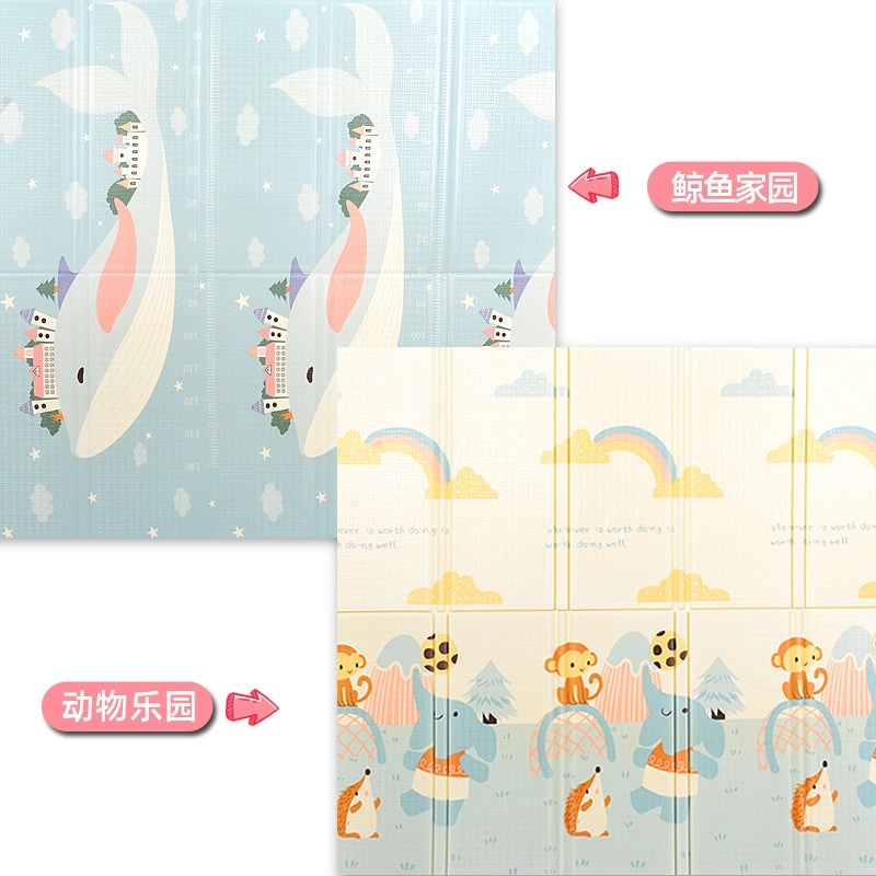 XPE Foldable Baby Crawling Play Mat Thickened Soft Kids Game Mat for Home Use|Baby Play Mats & Activity Gyms