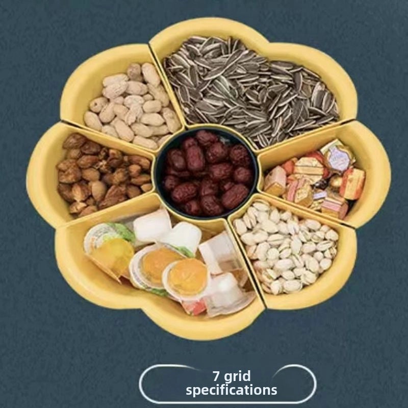 Junxin Multi-use Hot Pot Drying Basket Fruit Candy Nut Serving Tray Plastic Storage Plate|Kitchen Storage & Organization