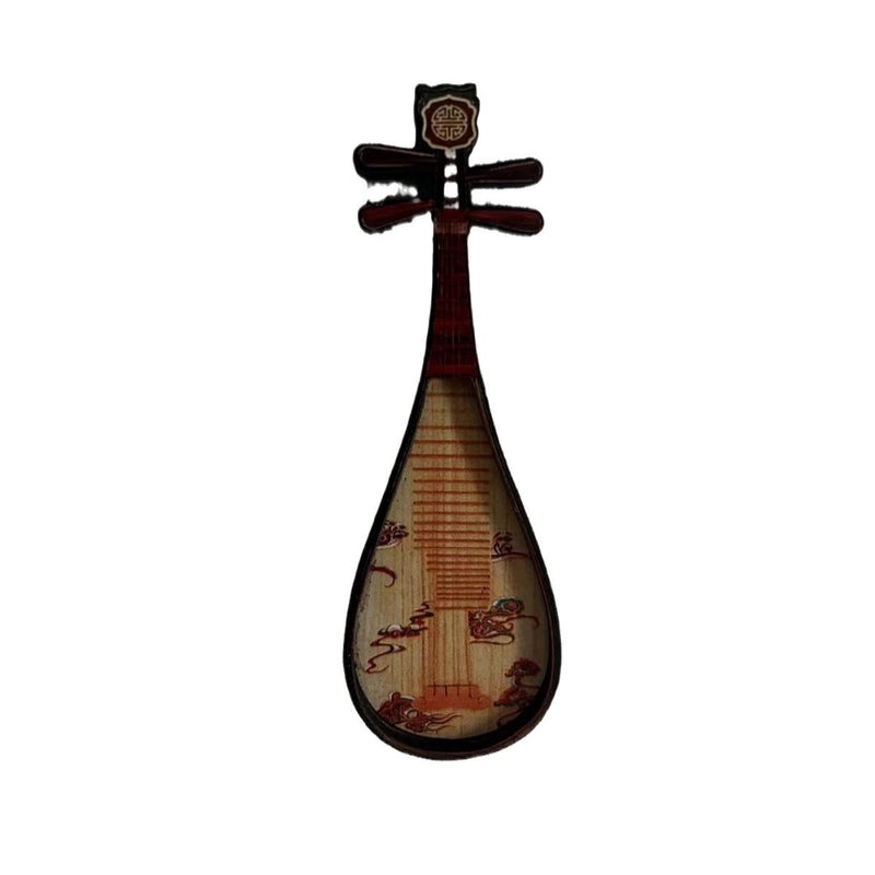 Vintage Wooden Musical Instrument Decor|Home Decor & Collectibles