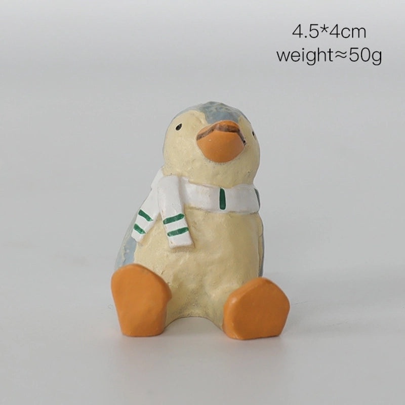 Adorable Cartoon Resin Figurines Decorative Artificial Ornaments for Home|Home Decor