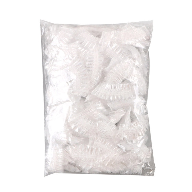 Disposable PE Earmuffs for Ear Piercing Hair Dyeing Bath Protection Waterproof 100 Pieces | Personal Care Accessories