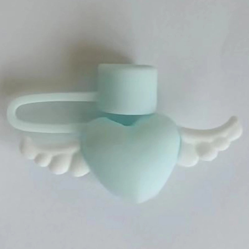 10mm Glass Straw Dust Cover Stainless Steel Cap for Large Diameter Straws Milk Tea Accessories|Drinkware Accessories