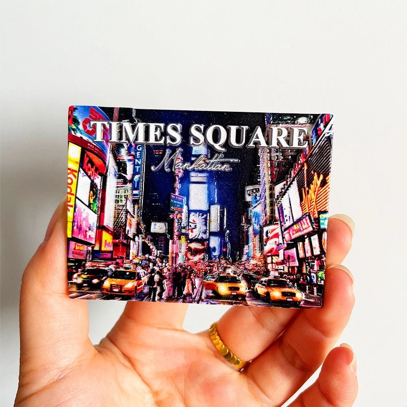 3D Travel Refrigerator Magnet Stickers Europe Cities Souvenirs Creative Tourist Gifts|Home Decor & Magnets