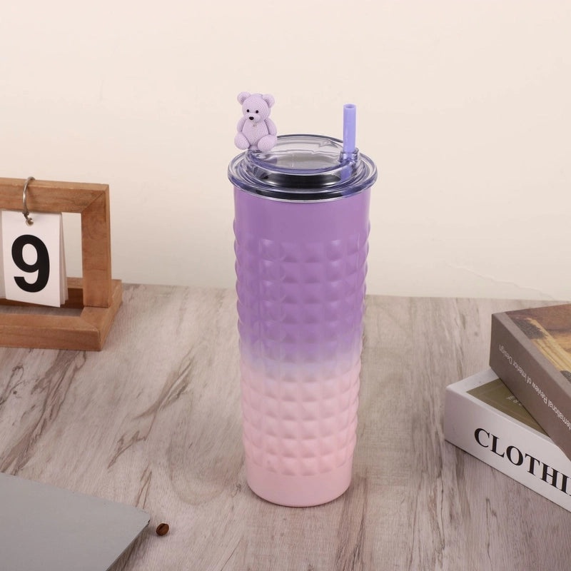 Colorful Stainless Steel Water Bottle - 1 Piece | Drinkware & Hydration
