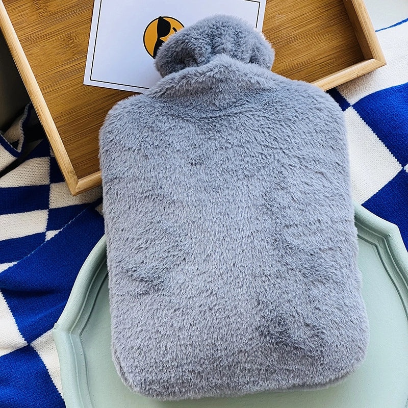 Korean Style Large Plush Rabbit Hot Water Bag PVC Injection Warm Hand Compress Hot Sale|Home & Living/Heating Pads & Compresses