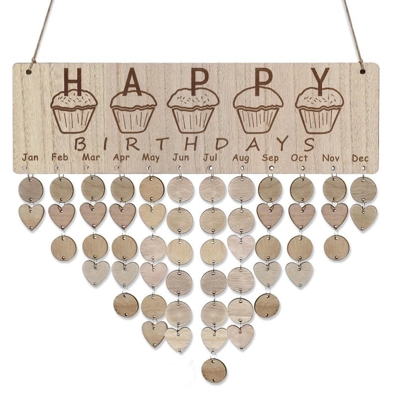 Minimalist Wooden Letter Pendant for Home Decor|Home Decor Accessories