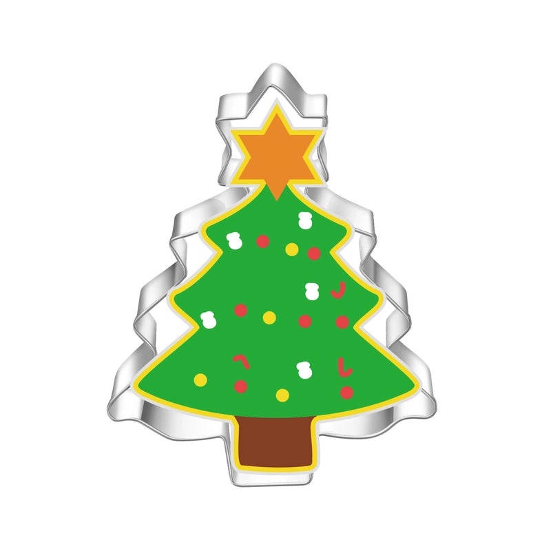 Minimalist Christmas Star Snowflake Stainless Steel Bakeware Single Piece|Kitchen & Dining