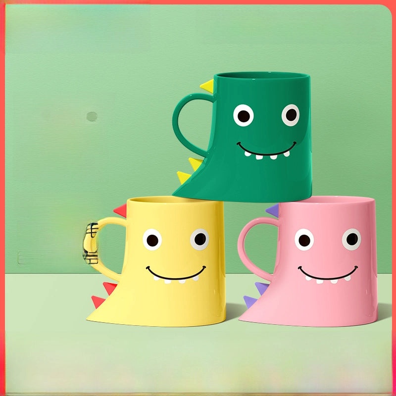 Kids Cartoon Mouthwash Cup Cute Toothbrush Holder Unisex Children's Bathroom Accessory|Bathroom Accessories