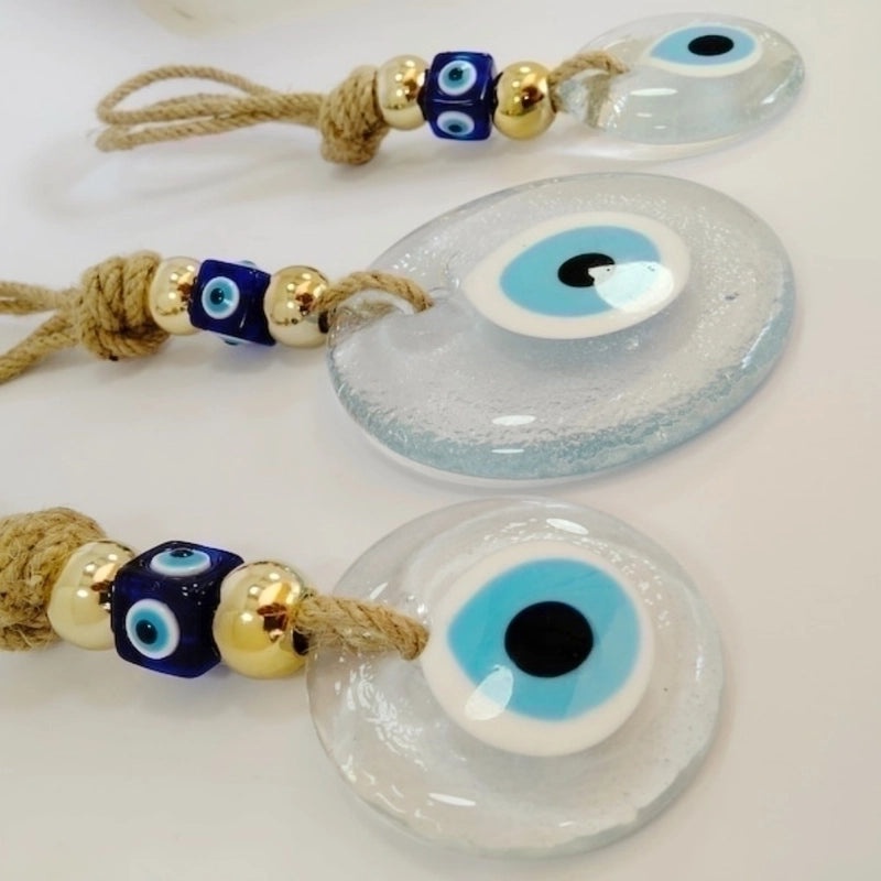 Devil's Eye Heart Glass Pendant Charming Artificial Decoration for Accessories|Jewelry & Accessories