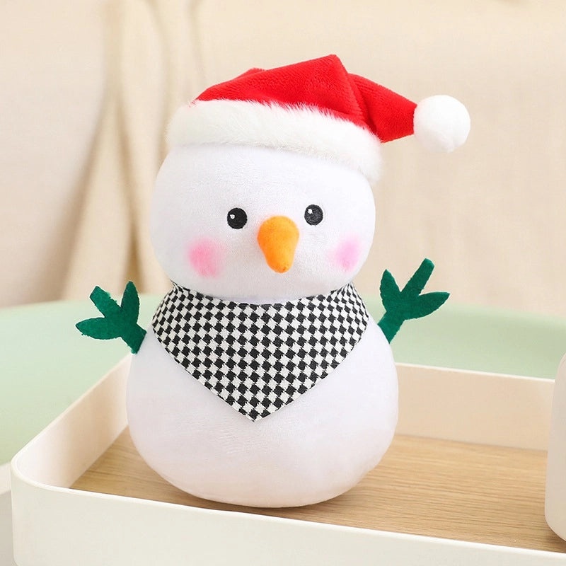 Christmas Snowman Plush Toy with Soft PP Cotton Filling | Stuffed Animals & Plush Toys