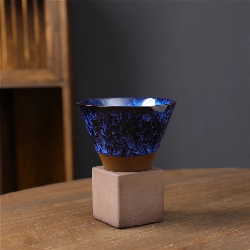 Chinoiserie Style Retro Solid Color Porcelain Water Bottle Single Piece|Home & Kitchen - Drinkware & Barware