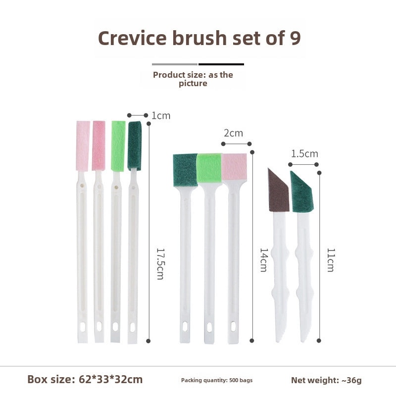 Japanese Multi-Use Cleaning Brush for Toilet, Kitchen, Air Conditioner, Windows - Disposable and Durable|Home Cleaning Tools