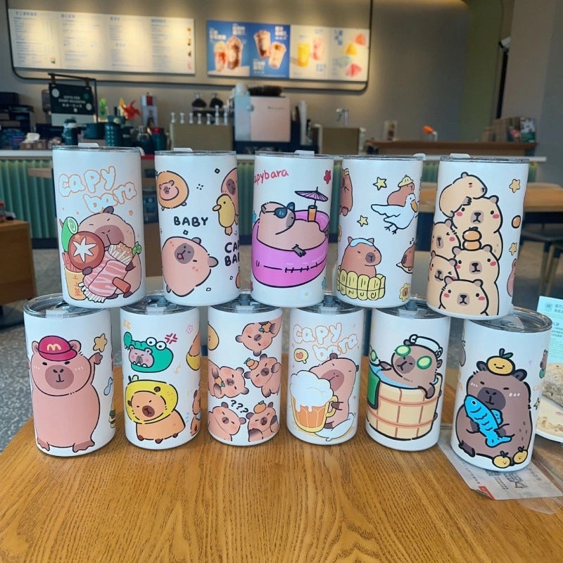 Stainless Steel 316 Animal Letter Thermos Cup Casual Elegant Cute Design 1 Piece | Drinkware & Thermoses