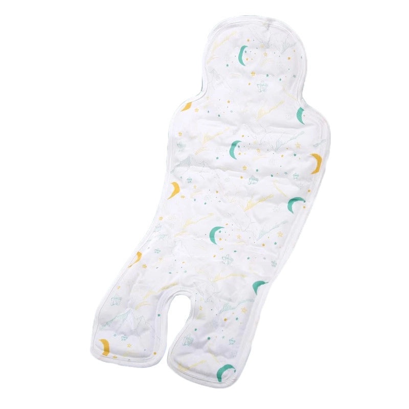 Universal Baby Stroller Car Seat Gel Cooling Mat Ramie Ice Pad Safety Cushion for Dining Chair Baby Mat|Baby Travel Accessories