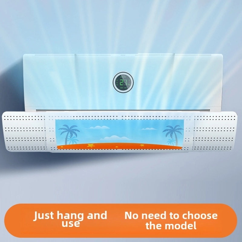 Retractable Universal Air Conditioner Wind Deflector for Pregnant Women and Children | Home & Living Accessories