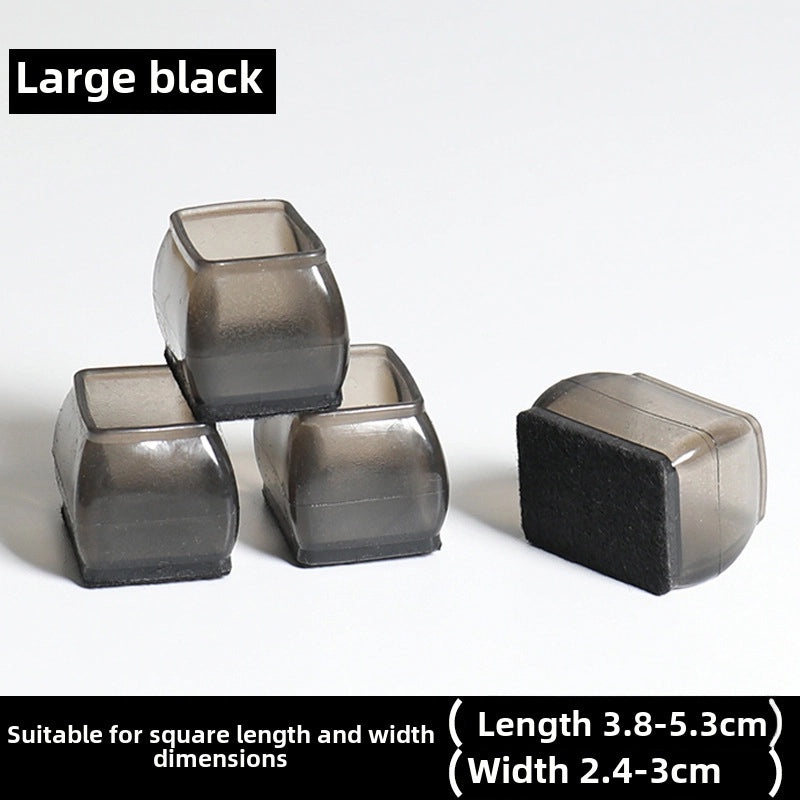 Silent Chair Leg Protective Covers Thickened Table Foot Pads for Chairs and Stools | Home & Living Accessories