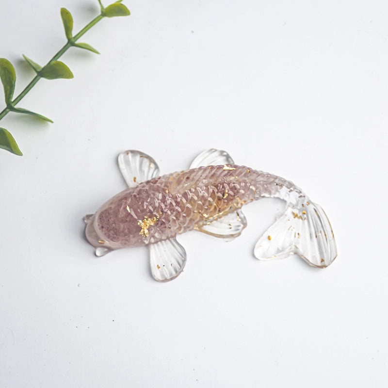 Minimalist Fish Gem Crystal Glue Ornaments | Home Decor & Accessories