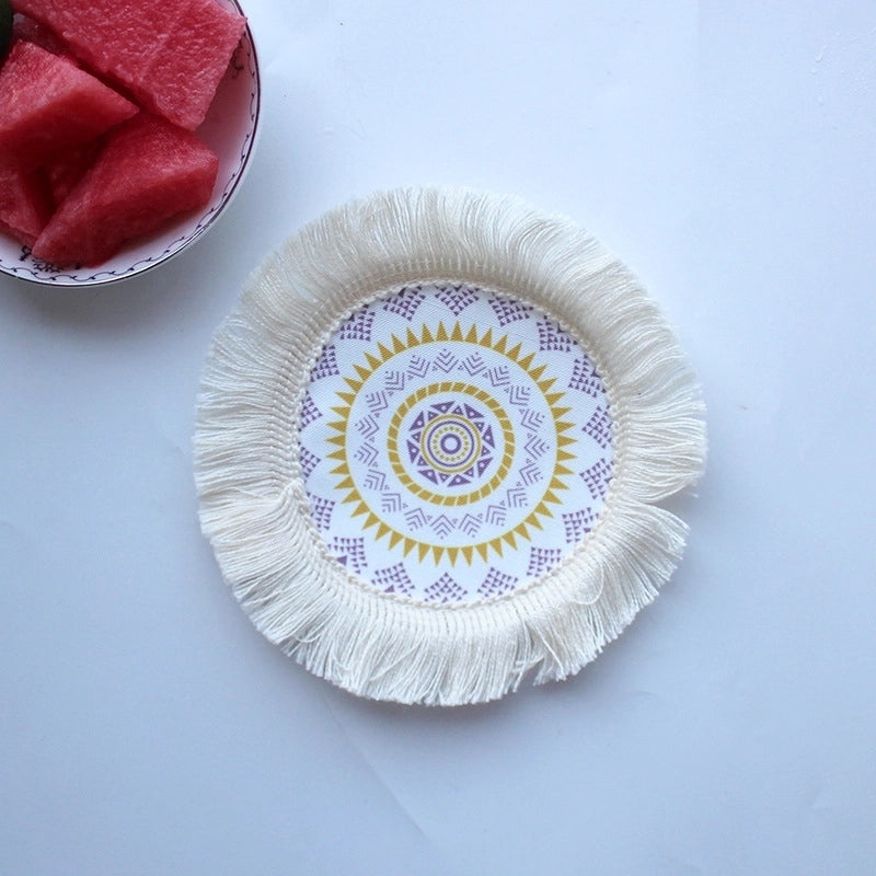 Colorful Jute Placemat Single Piece for Dining Table|Home Decor Table Linens