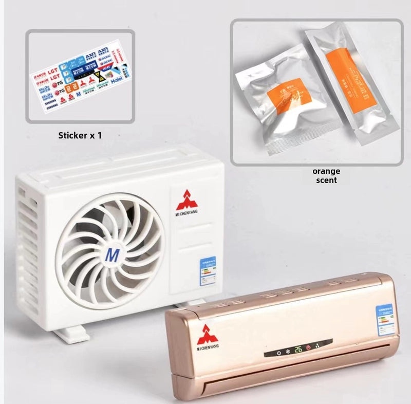 Car Mini Air Conditioner Model Car Vent Air Freshener Aromatherapy Perfume Long-Lasting Car Interior Decoration|Car Accessories